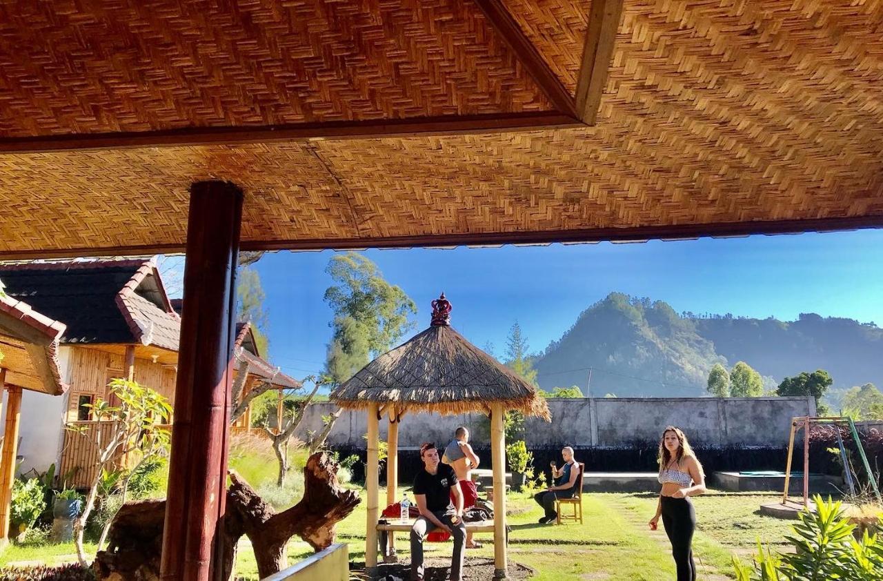 D'Yoga Bamboo House Hotell Kintamani Exteriör bild