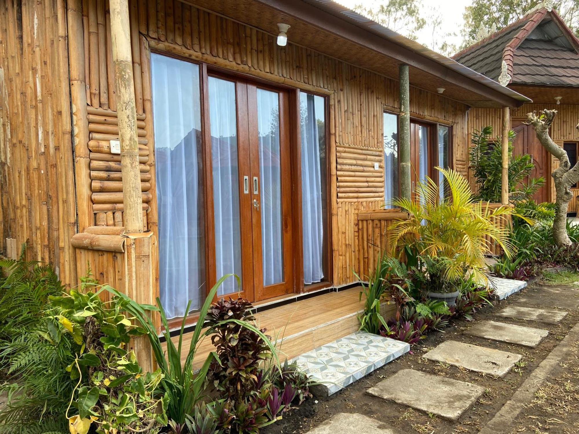 D'Yoga Bamboo House Hotell Kintamani Exteriör bild