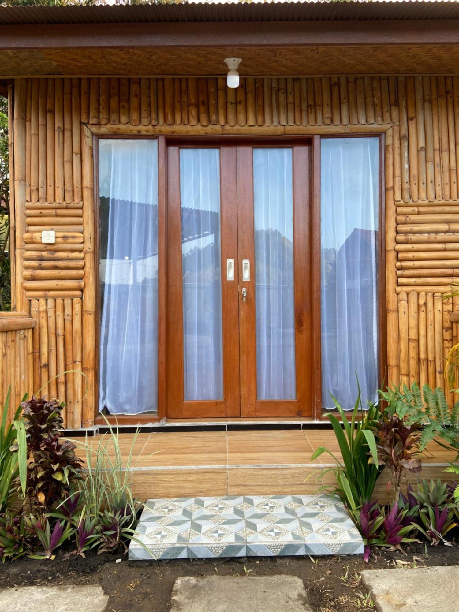 D'Yoga Bamboo House Hotell Kintamani Exteriör bild