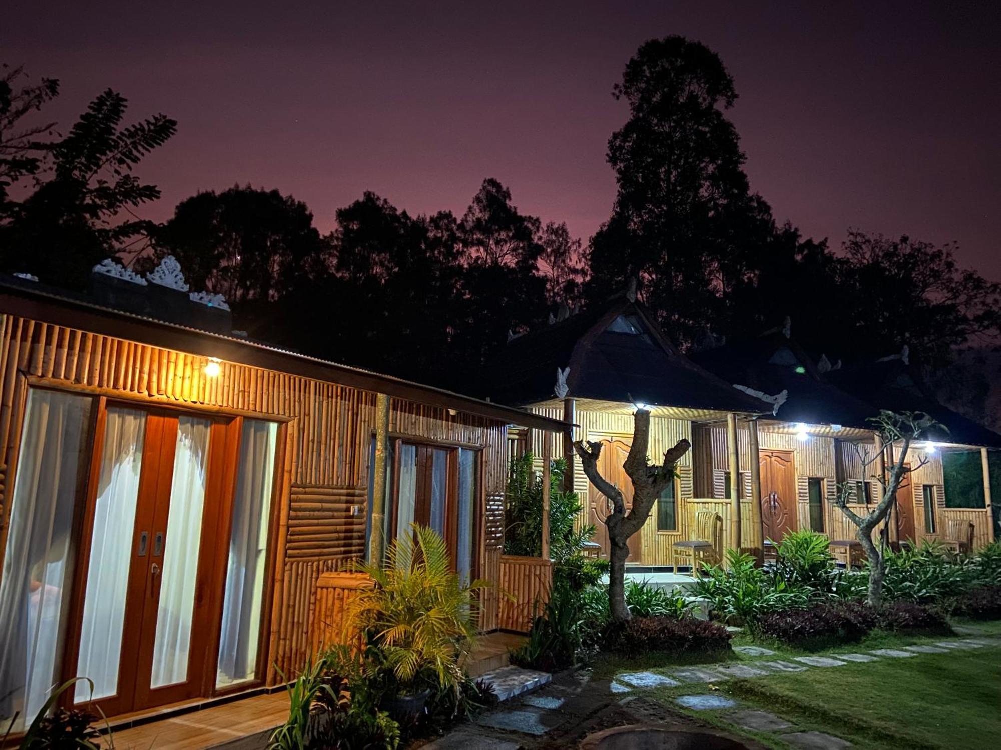 D'Yoga Bamboo House Hotell Kintamani Exteriör bild