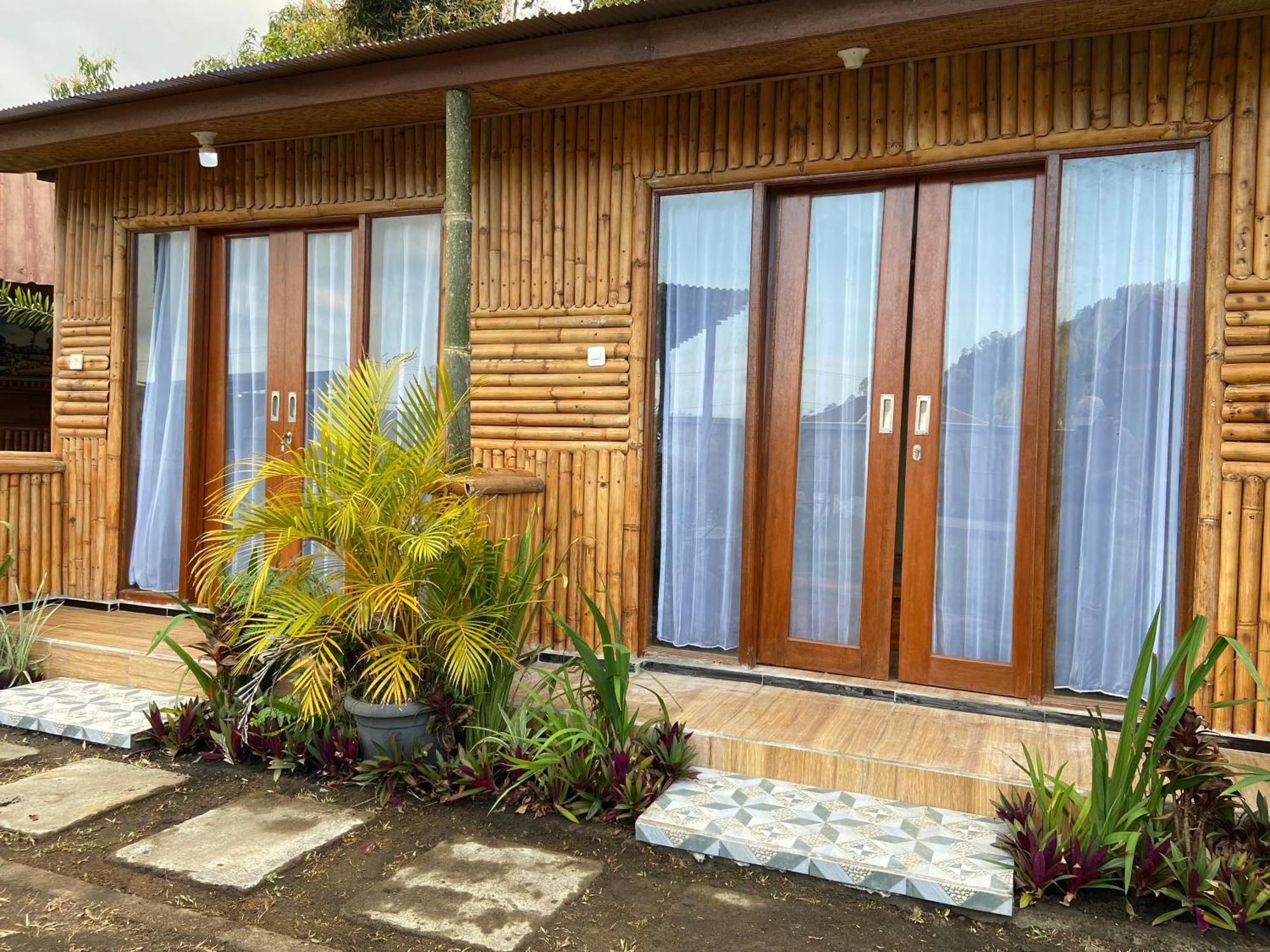 D'Yoga Bamboo House Hotell Kintamani Exteriör bild