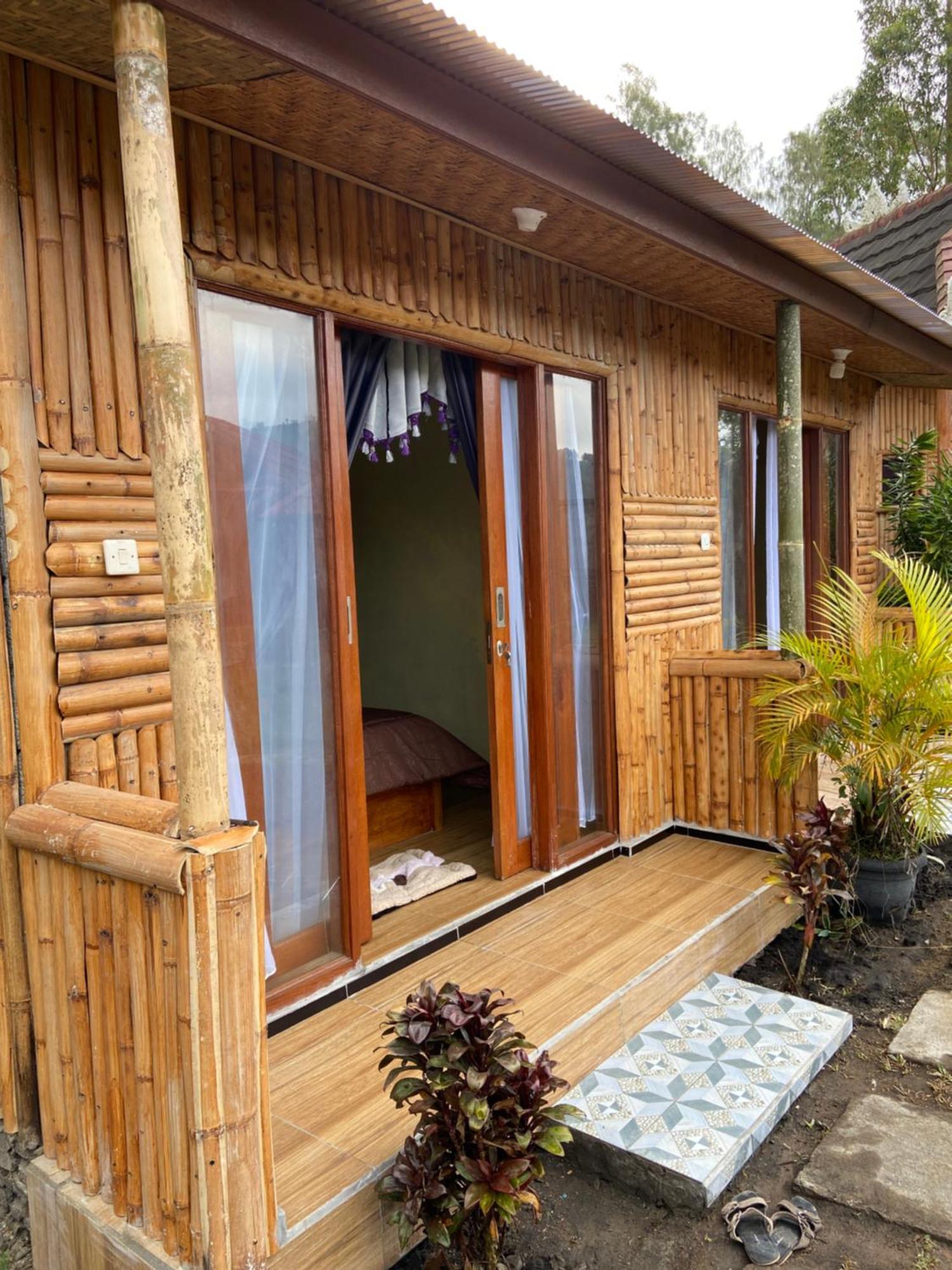 D'Yoga Bamboo House Hotell Kintamani Exteriör bild