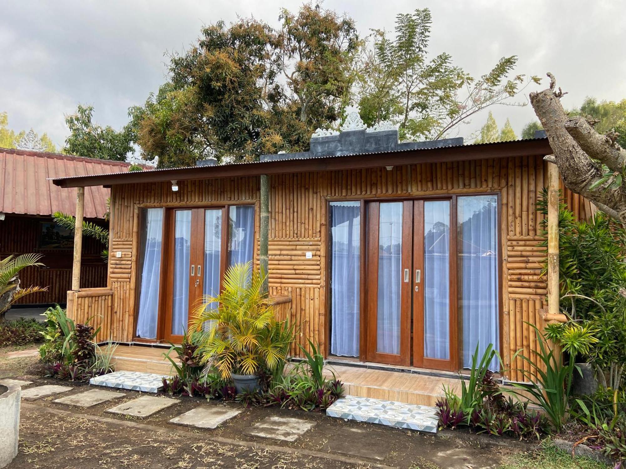 D'Yoga Bamboo House Hotell Kintamani Exteriör bild