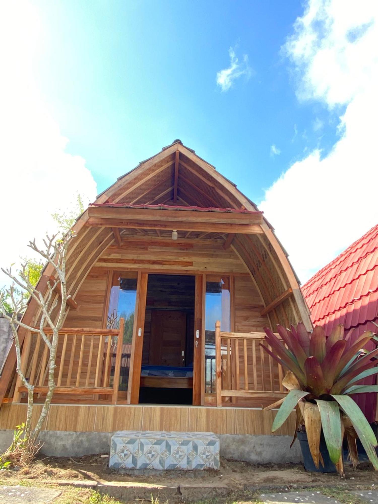 D'Yoga Bamboo House Hotell Kintamani Exteriör bild