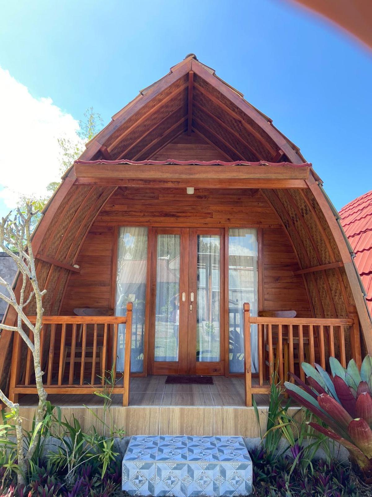 D'Yoga Bamboo House Hotell Kintamani Exteriör bild