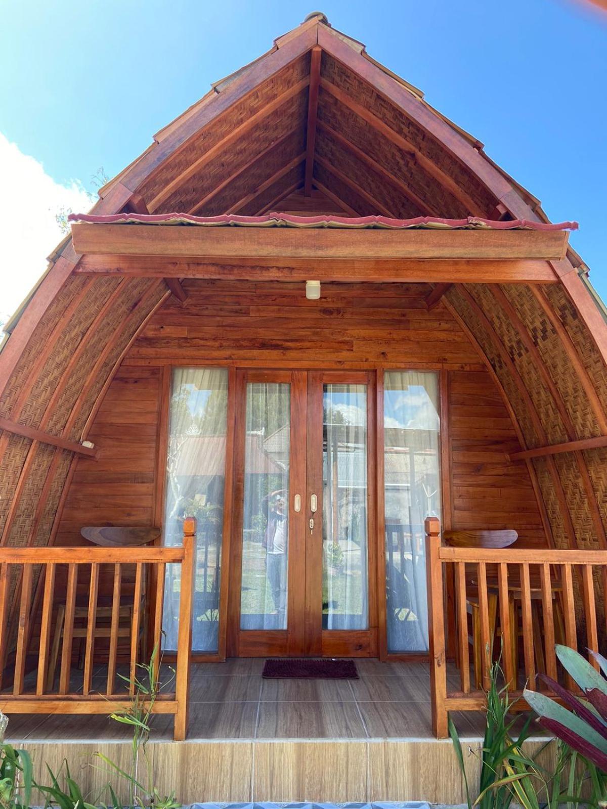 D'Yoga Bamboo House Hotell Kintamani Exteriör bild